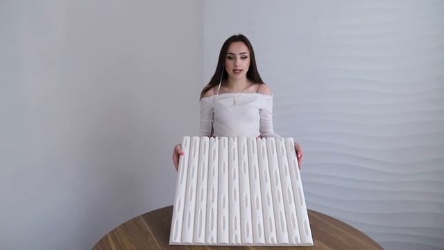 Обзор стеновой 3D панели "Bamboo" из пенополиуретана от бренда "Relieffo" смотреть онлайн