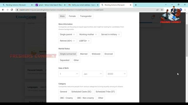 How to create profile in naukri website? Must watch College students and Freshers смотреть онлайн