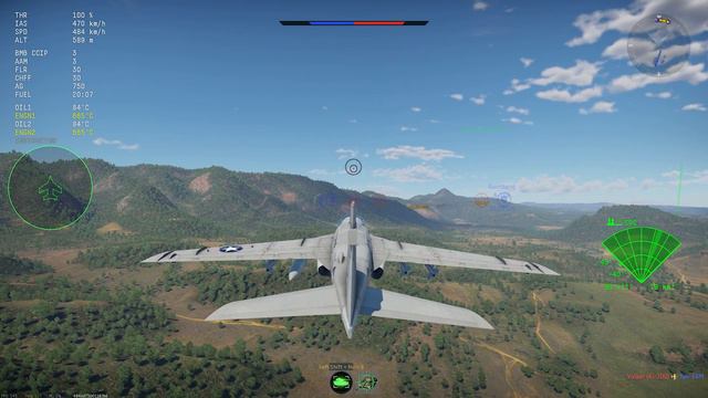 WarThunder Dev Server : A-6E TRAM First Impression смотреть онлайн