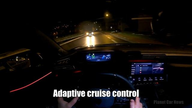 2023 Peugeot 408 GT (Plug-In Hybrid 225) | POV Driving at Night смотреть онлайн