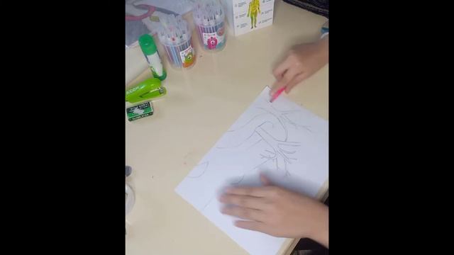 как я рисую природу ????️? смотреть онлайн