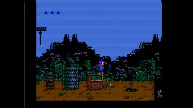 Bartman meets Radioactiveman NES Famicom gameplay смотреть онлайн