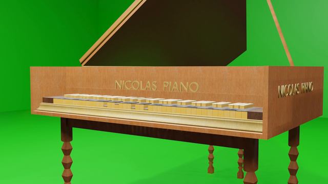 IMAGINE - John Lennon - Harpsichord Solo 3D CG Animation #b3d #piano #johnlennon смотреть онлайн