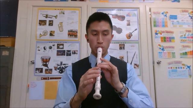 Recorder Tutorial: Orientis Partibus (Melody part) смотреть онлайн