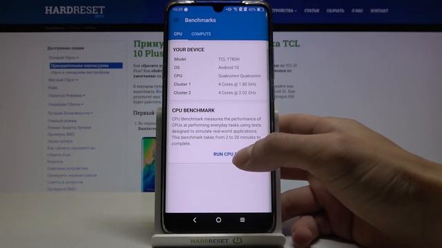 Тест производительности GeekBench на TCL 10 Plus / Как TCL 10 Plus справляется с GeekBench? смотреть онлайн