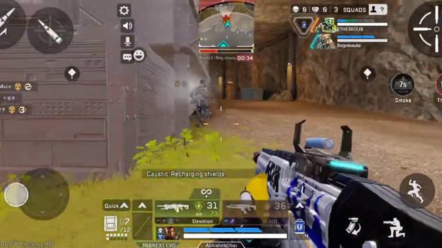 MOST TOXIC TRAPS AND INTENSE FIGHT IN APEX LEGENDS MOBILE WITH SAGE PLAYERS смотреть онлайн