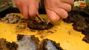 Как я чищу трепанг