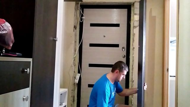 ДВЕРНОЙ ОТКОС за 1500 р. Откосы входной двери из ЛДСП своими руками за 1 час. смотреть онлайн