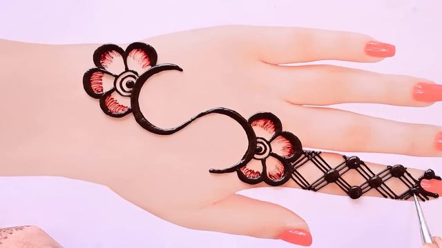 Simple Mehndi Design Trick From S Letter - Eid\Ramzan Special Beginners Mehendi | mehandi ka design смотреть онлайн