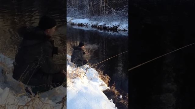 Пашка на рыбалке, Пионерский ХМАО, р.Ейтья смотреть онлайн