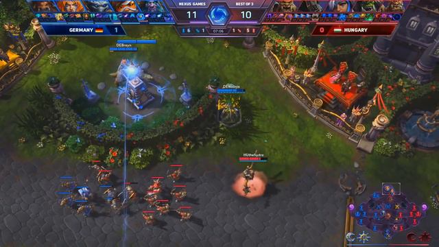 Nexus Games Europe - Group B Match 4 – Germany vs. Hungary - Game 2 смотреть онлайн