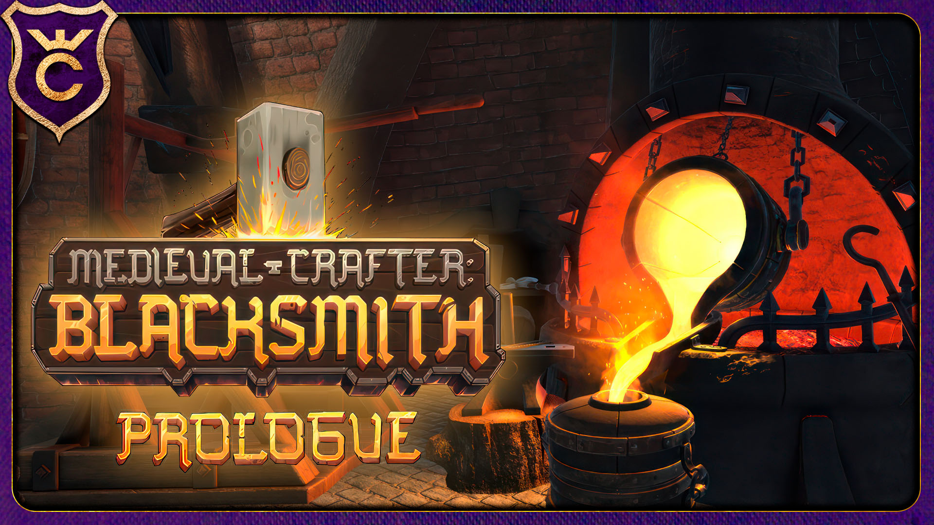 СИМУЛЯТОР ГНОМА КУЗНЕЦА! Medieval Crafter Blacksmith Prologue