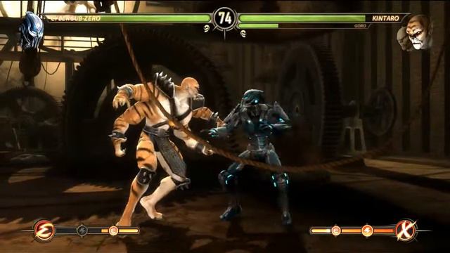 PC-Mortal Kombat Komplete Edition-Story Mode часть #14 (Кибер Саб Зиро) смотреть онлайн