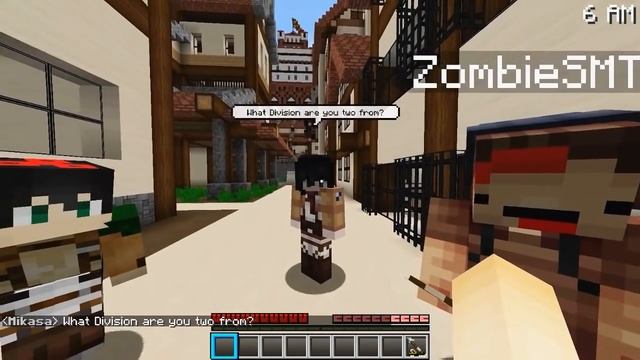 Minecraft AoT - How to Make a Portal to ATTACK ON TITAN смотреть онлайн