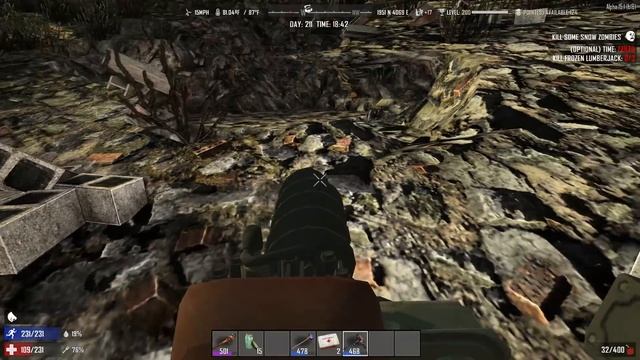 Alpha 15 7 days to die lets play Ep 53: Treasure hunting смотреть онлайн