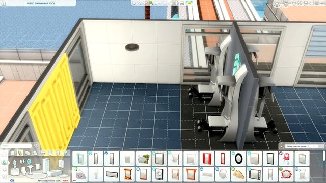 Общественный бассейн | The Sims 4 | Симс 4 Строительство | NoCC смотреть онлайн