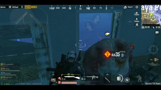Zombie survival mode || full of action || PUBG MOBILE смотреть онлайн