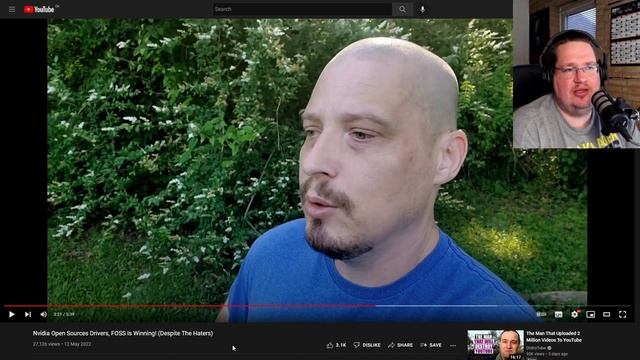 "NVIDIA Open Sources Drivers, FOSS Is Winning" - Reaction video смотреть онлайн