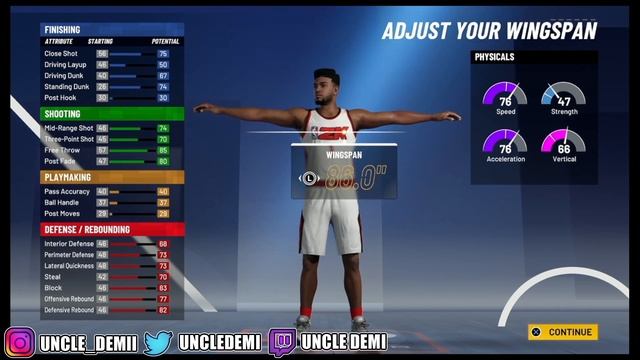 Using GREEN/RED pie chart to make a STRETCH FIVE on NBA 2K21! смотреть онлайн