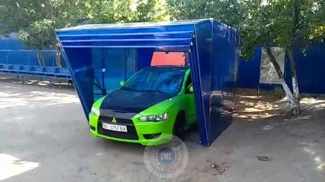 Складной гараж / Folding garage смотреть онлайн