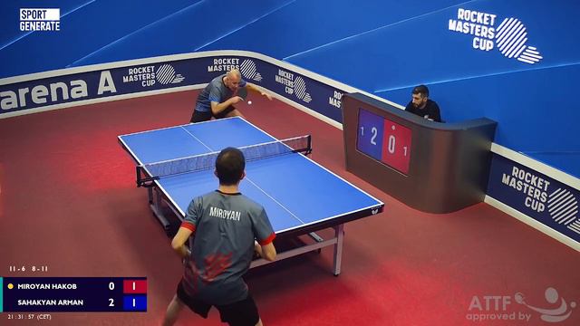 Table Tennis | H.Miroyan - A.Sahakyan | 01.03.2024 21:20 (CET) | RMC.SP 17211984