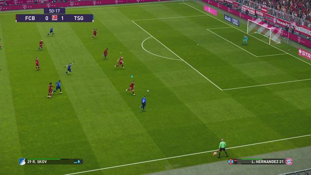 Bayern Munich vs Hoffenheim - Bundesliga - 23/10/21 - PES 2021 - PS5 смотреть онлайн
