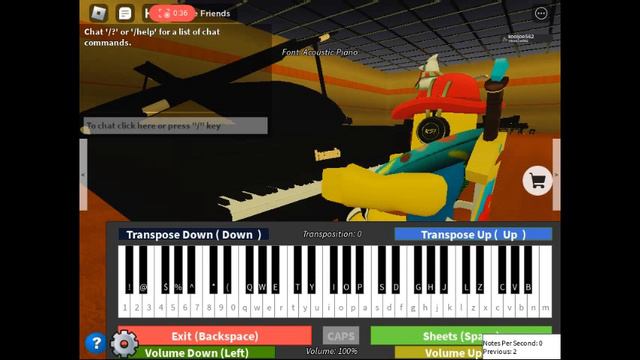 Roblox Piano: Godzilla's Theme смотреть онлайн