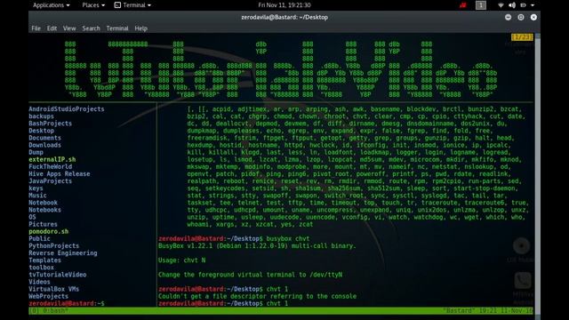 Tutoriale Video Busy Box -3- despre CHMOD,CHROOT, CHVT, CLEAR,CMP,CP si CPIO смотреть онлайн