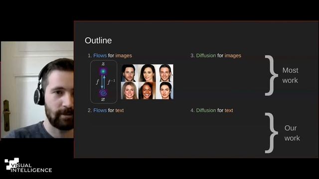 Normalizing Flows And Diffusion Models For Images And Text: Didrik Nielsen (DTU Compute)