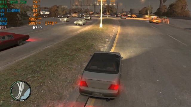 GTA 4 - Acer Nitro 5 i5 11400H RTX 3050 VERY HIGH Settings Gameplay смотреть онлайн