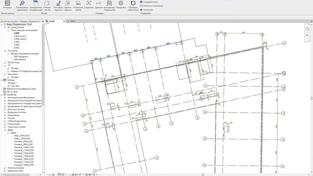 Авторазмер Перекрытия в Revit смотреть онлайн