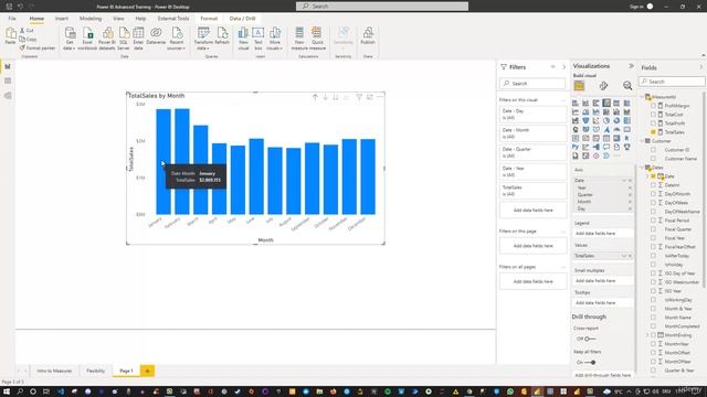 Dates and Drilldown functionality in Power BI смотреть онлайн