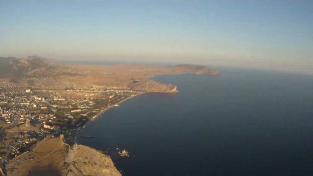 Flight in Crimea Sudak смотреть онлайн