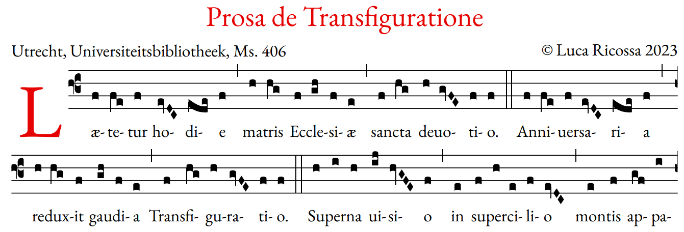 Laetetur hodie Matris Ecclesiae sancta devotio