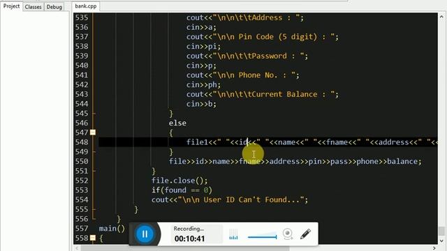 Bank Management System | ATM Program | Project | In C++ With Full Source Code | Bank & ATM Project смотреть онлайн
