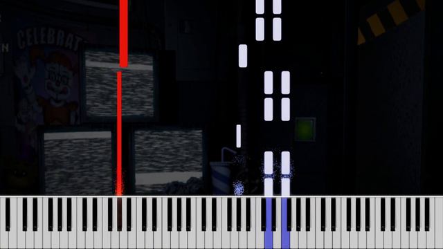 The Forbidden Nocturne - FNaF Sister Location | Piano Tutorial смотреть онлайн