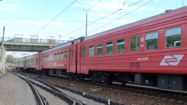 ЭД4М-0321 (Аэроэкспресс) на ст. Москва-Павелецкая смотреть онлайн