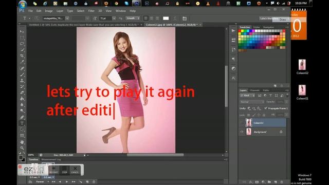 How to Make GIF using Adobe Photoshop CS6 full смотреть онлайн