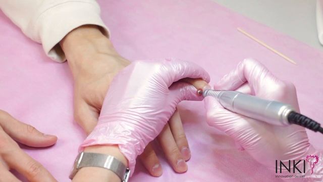 Инновационная технология INKI. Обработка ногтевой пластины без пропилов смотреть онлайн