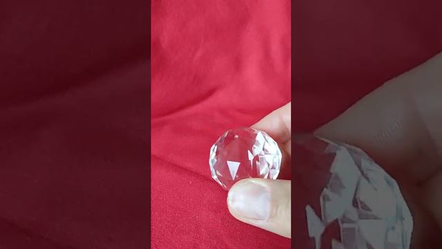 Шар хрустальный с гранями, красивый / Crystal ball with edges, beautiful смотреть онлайн