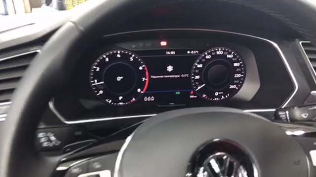 Установка охранной системы с функцией автозапуска на Volkswagen Tiguan, сигнализация StarLine А93 смотреть онлайн