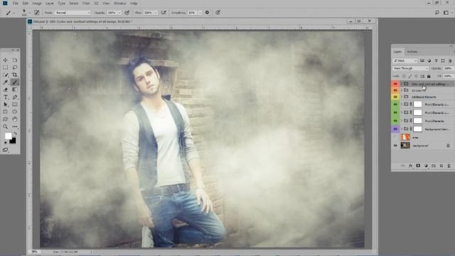 Fire and Smoke FX Photoshop Actions смотреть онлайн