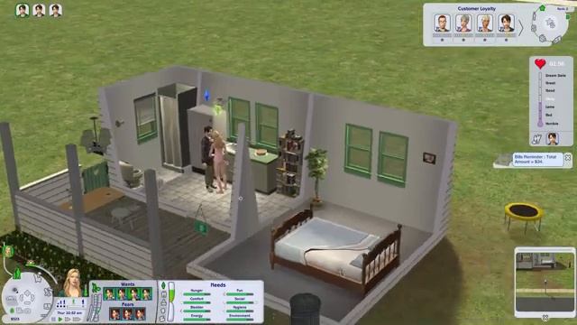 The Sims 2 Gameplay // Episode 5 - First of a new Gen! // Build a City Challenge смотреть онлайн