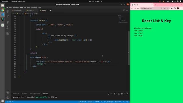 List & key In React | learn how to work List & key In React смотреть онлайн