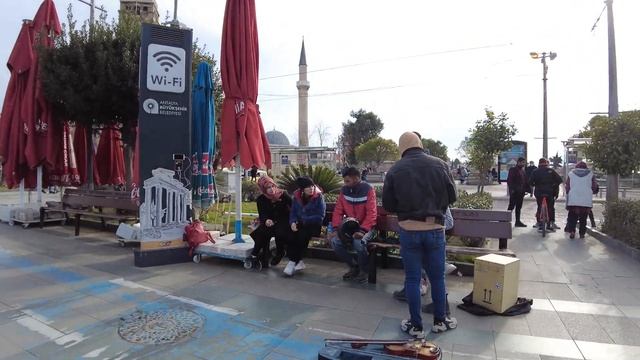 Walking in Antalya's city center in January, Turkey смотреть онлайн