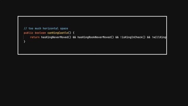 Rule #26 - Code should be formatted and readable смотреть онлайн