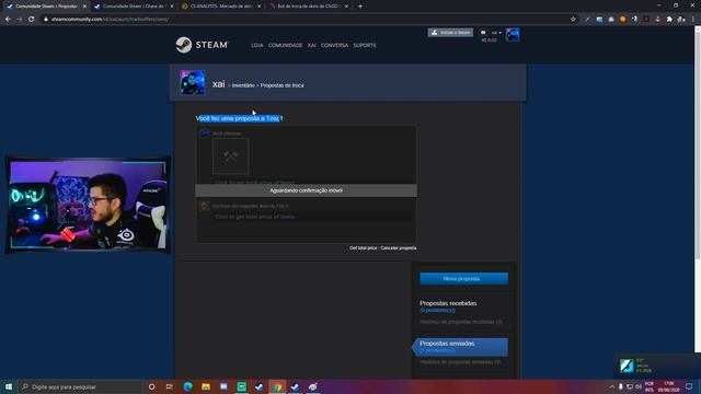 SCAM API NO CS GO - Como PROTEGER SUA STEAM смотреть онлайн