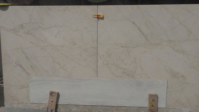 Как изготовить скругленную фаску на торцевой части керамогранита без специальных фрез и кромкореза.