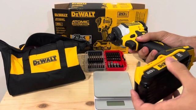 New Dewalt DCF850 Impact Driver Kit - Unboxing