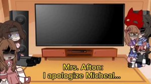 Past Aftons react to their future. (my au)